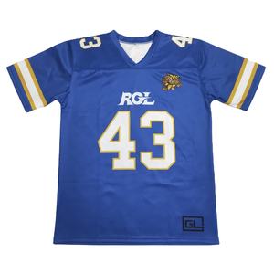 Jersey personalizado de fútbol americano, sublimación, aparejo de sarga disponible - Product Image 5
