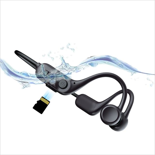 New Arrival Bone Conduction Sports BT Headphones TWS Wireless Swimming Earphone IPX8 Waterproof 32GB Storage for V5.2