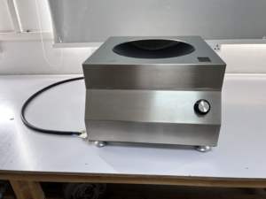 Placa de Inducción Eléctrica Comercial de Cerámica de 10 Kw, Hornilla Individual de Acero Inoxidable con Función de Hotpot para Uso Doméstico - Product Image 5