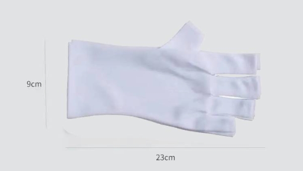 Style court blanc