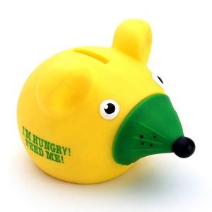 Kids Plastic Wholesale Piggy Banks Pvc Rubber Money Box Animal Pig Shaped Anime Piggy Banks