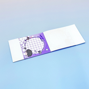 80 feuilles par paquet de Now Go Series Fresh Literary Illustration Handbooks <span class=keywords><strong>Collage</strong></span> Notepaper in Kraft Paper Carton Bloc-notes - Product Image 2