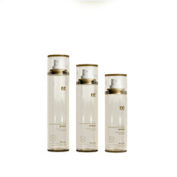 80ml 100ml 120ml Flacon pulvérisateur vide en PET transparent Flacon pulvérisateur cosmétique en plastique en stock