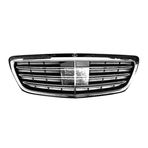 Rejilla frontal sin visión nocturna para Mercedes, kit de carrocería con estilo S65, compatible con modelos W222 S, clase S680S560, 2014 a 2019 - Product Image 1