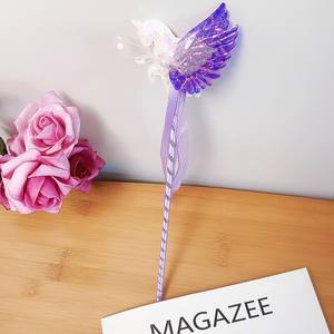 Công chúa sequin Unicorn Fairy Wands với băng đảng nhảy múa ma thuật Wands cho trẻ em - Product Image 5