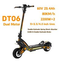 Trottinette Électrique Pliable Rapide 23.4Ah pour Adulte, Stock US, Skateboard Électrique Tout-Terrain