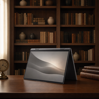 Nouvel ordinateur portable éducatif avancé à écran tactile pliable à 360 degrés de 15,6 pouces, série Advanced Education, AMD Ryzen 3 3200U, 16 Go de RAM, 512 Go de SSD, Windows 11