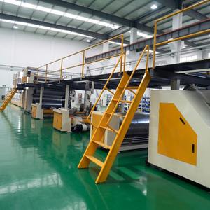 Línea de Producción Automática de Cartón Corrugado de 3/5/7 Capas, Equipo para Fabricación de Cartón - Product Image 1