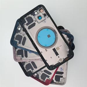 Modulo di ricarica per cover posteriore <span class=keywords><strong>13</strong></span> con materiale metallo+vetro e parti complete per la sostituzione originale della scocca, design a barra - Product Image 6