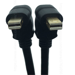 Cáp Thunderbolt 2 Sang Thunderbolt 2 Góc Phải Bộ Chuyển Đổi Mini Displayport 90 Độ Đầu Đực Sang Đầu Cái Bộ Chuyển Đổi 0.3M - Product Image 6