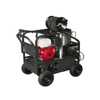 Nettoyeur haute pression à eau chaude 14HP résistant à l'usure, 4000 PSI, pour éliminer les résidus d'élevage et nettoyer les surfaces de trottoirs