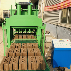 4-10 tự động thủy lực lồng vào nhau nén trái đất lồng vào nhau sinh thái Brava đất sét gạch máy làm bùn gạch Máy làm - Product Image 6