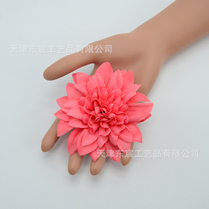 Flores Artificiales de Dalia de Dongchen Crafts, de Seda y Poliéster, para Decoración de Bodas, Decoración del Hogar, Accesorios, Arreglo de Escritorio 4G - Product Image 2