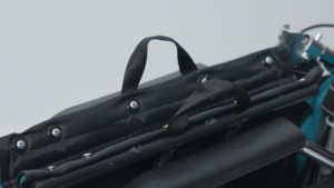 Silla de Ruedas Manual Plegable para Hospital con Marco de Acero al Carbono, Capacidad de Carga de 100 kg, Correa para las Piernas y Cinturón de Seguridad para Discapacitados - Product Image 6