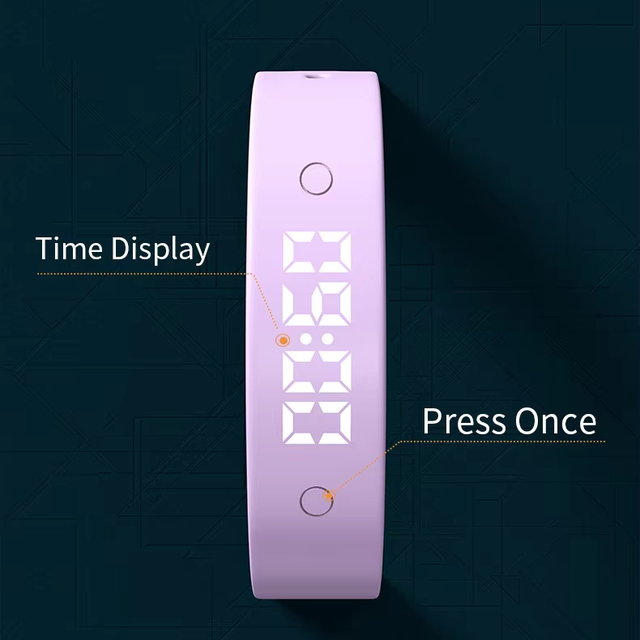 Digital Led Watches1-99 Minutes Stop Watch and Countdowm Timer Smart Bracelets Wristbands for Child to Study Learning
