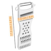 Lovfe Groothandel Mini Kaas Aardappelrasp Dunschiller Multifunctioneel Duurzaam Plastic Plantaardig Gereedschap Met Handmatige Bedieningsmodus