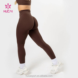 Leggings da Yoga per Donna con Logo Personalizzato, Elasticizzati in Quattro Direzioni, Vita Alta, Modellanti e Sollevanti Glutei - Product Image 4