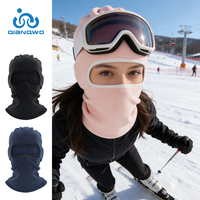 En gros, doublure chaude pour casque de moto en polaire double face, cagoule de sport d'extérieur, masque facial, cagoule de cyclisme, masque de ski