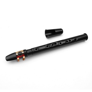Mini saxophone de poche noir <span class=keywords><strong>Petit</strong></span> sax portable avec sac de transport noir Instrument à vent - Product Image 1