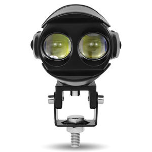 Luces LED blancas y amarillas para motocicleta, focos antiniebla/Faro de conducción para sistemas de iluminación de motocicleta, luz deportiva - Product Image 6