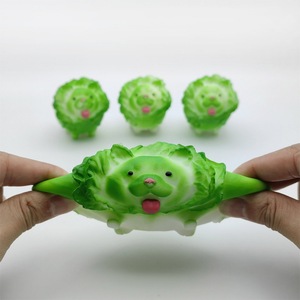 Jouet à presser amusant pour enfants Jincan, nouveau design chien chou en TPR souple, simulation de farine - Product Image 1