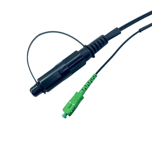 Câble à <span class=keywords><strong>fibre</strong></span> <span class=keywords><strong>optique</strong></span> étanche FTTH connecteur trempé Optp SC/APC préconnecté avec câble de dérivation régulier de 2*5mm - Product Image 3