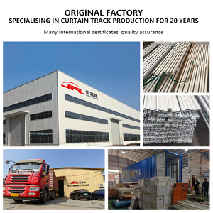 Современные длинные алюминиевые карнизы на заказ с аксессуарами, S-образные направляющие 2,0 мм – умные моторизованные для гостиной - Product Image 6