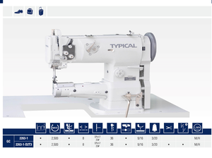 GC2263-1 máquina de coser de suela de zapato, máquina de coser para comercio de zapatos - Product Image 3