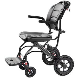 Hot Sale Cheap Motorised CE Certificated Lightweight Portable Foldable Manual Wheelchair For Disabled - Product Image 1