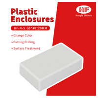 Fabricants professionnels d'usine OEM personnalisation IP54 petit boîtier ABS boîtier de batterie boîtiers électroniques en plastique pour PCB