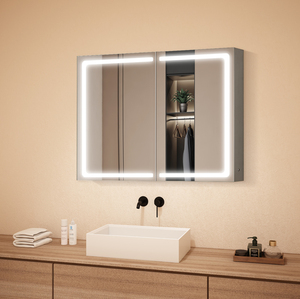 Espejo de aumento de montaje en pared Led profesional con certificado Ce - Product Image 1