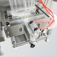 Machine d'emballage de nourriture eau boissons en sac électrique de 5kg emballage automatique de jus de fruit liquide emballage de pochette en film plastique scellant PLC
