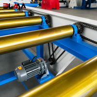 Cintreuse de tôles CNC à vitesse variable pour la production de cylindres de réservoirs d'huile, compatible avec différentes épaisseurs de tôles