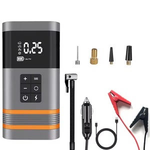 Compresseur d'air rechargeable 150PSI pour voiture, vélo, balle 12V <span class=keywords><strong>Abarth</strong></span>, moto, scooter, bicyclette, pneu de pneu - Product Image 1