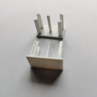 Nuevo Accesorio Ecológico para Persianas Enrollables de la Marca Wosen, Tapa Inferior de Plástico Industrial para Rieles, Piezas para Persianas y Cortinas