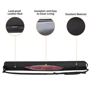 Bolsa Refrigerante para Golf, Bolsa Deportiva para Hombre, Pequeña, Suave, Aislada, para 6 Latas o Dos Botellas de Vino - Product Image 3