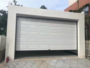 Portes <span class=keywords><strong>de</strong></span> <span class=keywords><strong>garage</strong></span> sectionnelles isolantes à enroulement automatique en aluminium antivol européen Villas <span class=keywords><strong>de</strong></span> style ouvert coulissantes en surface finie - Product Image 5