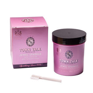 Town Talk Jewel Sparkle Solution 225ML Gold Diamond Jewellery Cleaning Liquid High Efficiency Jewelry Platinum <strong>Dip</strong> Bath <strong>Cleaner</strong> - Product Image 1