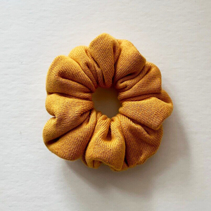 Fabriek Custom Ontwerp Logo Haar Scrunchies Regelmatige Grootte Bamboe Katoen Scrunchies