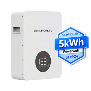 Wall Mounted <b>Low</b> Voltage Battery System With IP21 2.5KWh 5kWh 10KWh for Residential Solar <b>Storage</b> - Product Image 1