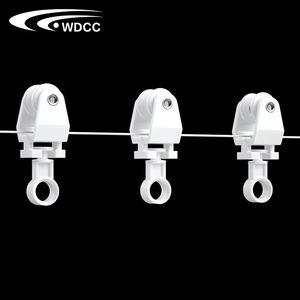 S Fold Ripple Fold Track Curtain Rail Runner Curtain-Track-Gliders-Aluminum Curtain Wave Runner - Product Image 1