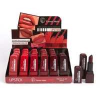 Serie Nude, Bajo MOQ, Buen Precio, Venta al por Mayor, 24 Unidades en Caja Exhibidora, Lápiz Labial de Colores Variados, Se Aceptan Pedidos OEM