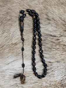 Cuentas de cuerno de búfalo, Tasbih, artesanía natural, accesorios devocionales hechos a mano para meditación, práctica religiosa y cultural - Product Image 2