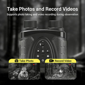 Dispositif de vision nocturne, enregistreur vidéo HD, télescope d'observation longue distance, filtre rouge, jumelles analogiques 8x, dispositif de vision nocturne - Product Image 3