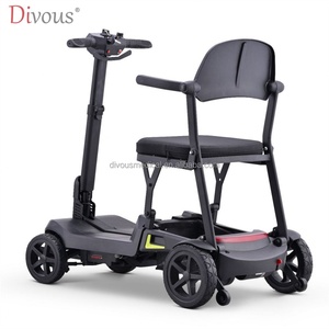Scooter électrique intelligent pliable léger 16 kg 2025 pour tout-terrain et voyages en extérieur, 4 roues, à vendre - Product Image 5