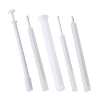 Applicateurs de crème vaginale jetables en PVC, tube en plastique avec canule flexible, provenant d'une usine chinoise
