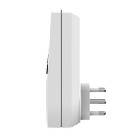Wattsave Factory Direct Italy Plug 230V 16A Interrupteur Horloge Numérique Intérieur Prise Économiseur d'Énergie IP22 Garantie 12 Mois Certifié CE