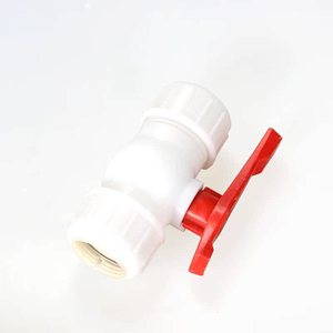 Plastic Ball Valve 1 In Manual Water Pipe Fitting For Water <b>Conservancy</b> - Product Image 3