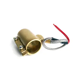230v 300w 35x45mm 70cm electric brass band nozzle heater for extruder