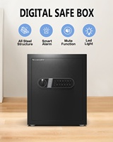 Caja de seguridad digital grande para oficina, caja de seguridad grande para joyería, llave de dinero, caja de seguridad oculta para el hogar del hotel